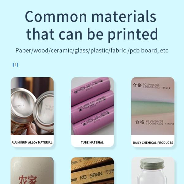 Single Color Quick Drying Inkjet Printer for Desktop Hand Expiry Date Logo Bottle Coding