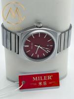Logotipo personalizado Reloj de cuarzo para hombres con pantalla resistente al agua y logotipo personalizado para regalos corporativos