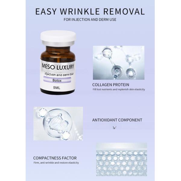 Private Label 5ml Bo Tox Facial Treatment Wrinkle Removal Skin Moisturizing Lifting Injection Serum for Face