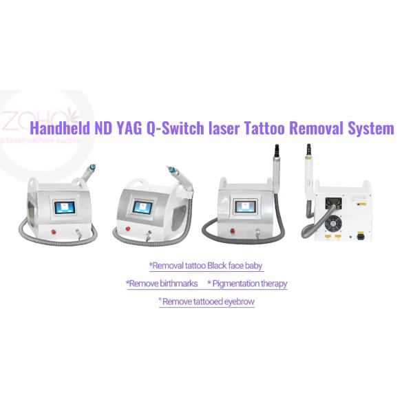 Q Switch Nd Yag Laser Tattoo Removal Equipment 1320nm Pigment Speckle Removal