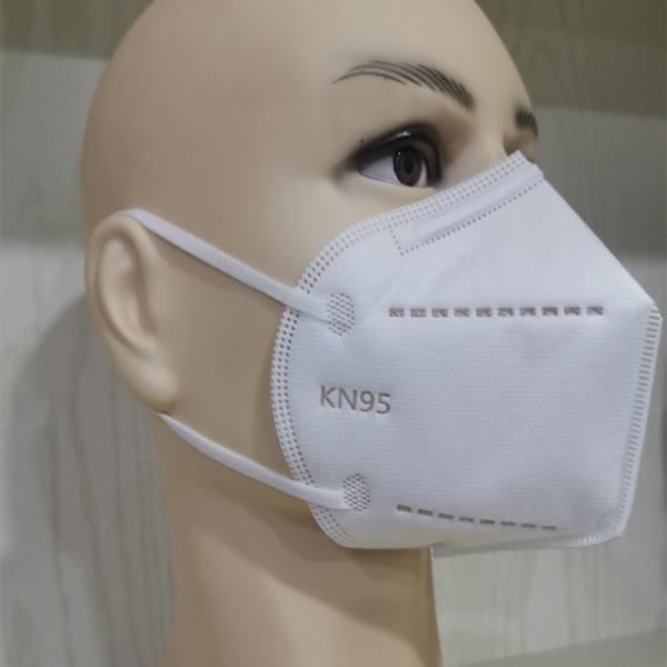 2 Ply Earloop 3D Protective N95 Respirator Mask For Air Pollution