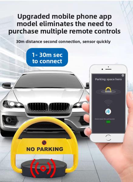 Sturdy Waterproof Parking Space Locking Device , Stainless Steel Parking Space Lock