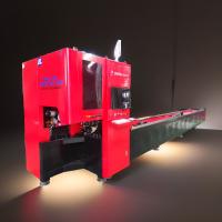 Metal Tube Laser Cutting Machine 6m-12m Length Water Cooling