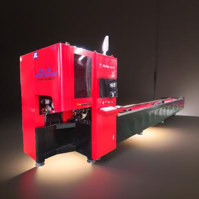 Metal Tube Laser Cutting Machine 6m-12m Length Water Cooling
