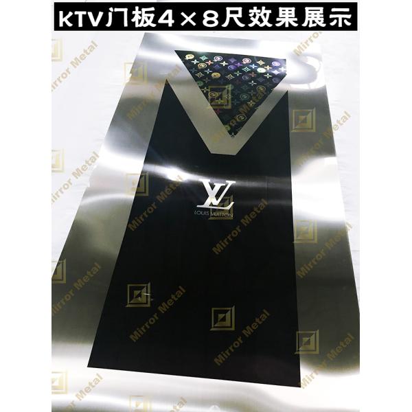 Hot Sale 316 304 201 Colored Stainless Steel Sheets Colorful Designs For KTV Door Panel