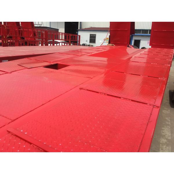 40ft Semi Truck Flatbed Trailer Low Bed Tractor Trailer