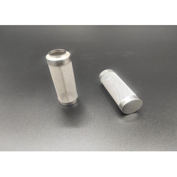 Rimmed 2mm 635mesh Stainless Steel Wire Mesh Tube Cylinder Filters