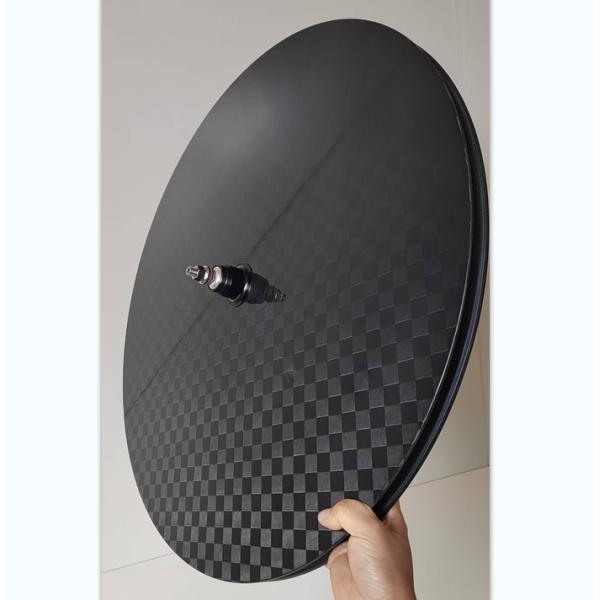 Disc Brake 700C 25 Width Rear Fixed Gear Track Disc Wheel Tubular Clincher Tubeless Ready Time Trial Road Carbon Disc Wheel