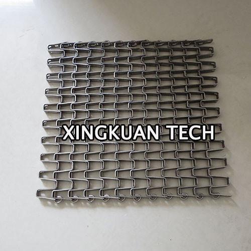 Fio liso Mesh Carbon Steel Stainless Steel da correia transportadora para a máquina da correia transportadora