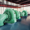 20m-300M Rated Water Head Francis Turbine Generator With 300KW-20MW Rated Power