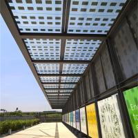 Sicile BIPV bâtiment intégré photovoltaïque polyvalent pour divers matériaux de construction
