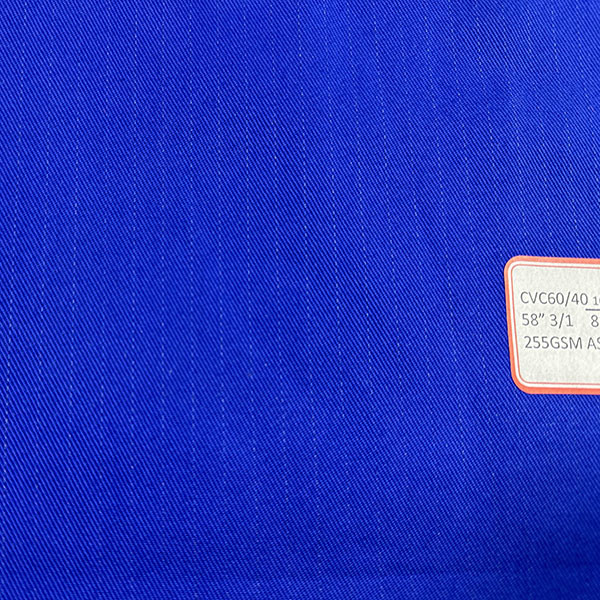 88X50 CVC Anti Static Fabric Petrochemical Aerospace Fabric Polyester Cotton