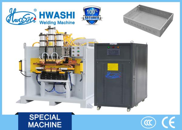 Three Head Capacitor Discharge Spot Welding Machine for Stainless Steel Cabinet Box