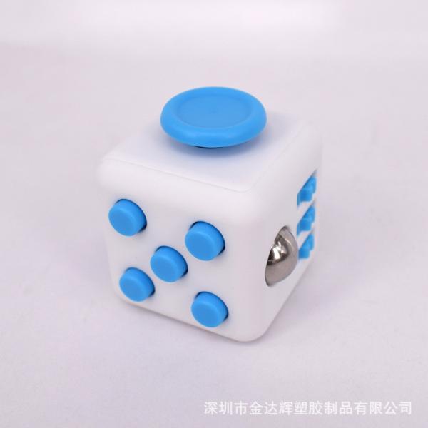 OEM Finger Fidget Toy , 3.5cm Fidget Cubes For Adults FCC certificate