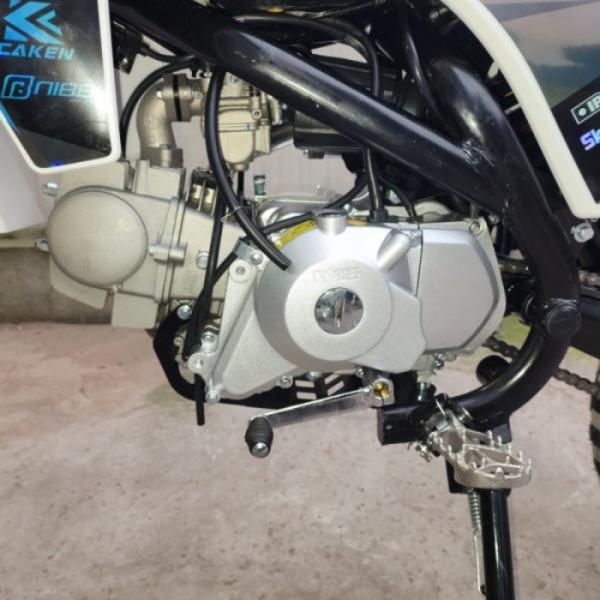 KEWS Pit Bike Adolescente 125cc 4 tiempos Enduro Motocicletas Leves y amigables para el usuario