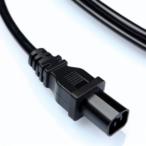 Câble d'alimentation IEC C5 vers C14 1,8 m 16AWG Noir pour ordinateur