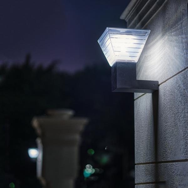 90 lm/w LED Solar Wall Light Outdoor 3.2V Modern Exterior Lamp ABS Garden Landscape