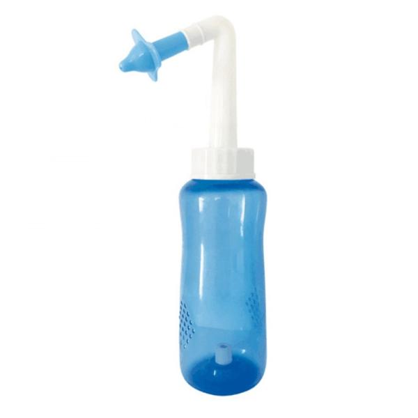 Garrafa de lavagem nasal portátil ultraleve, líquido de limpeza nasal lavável da água