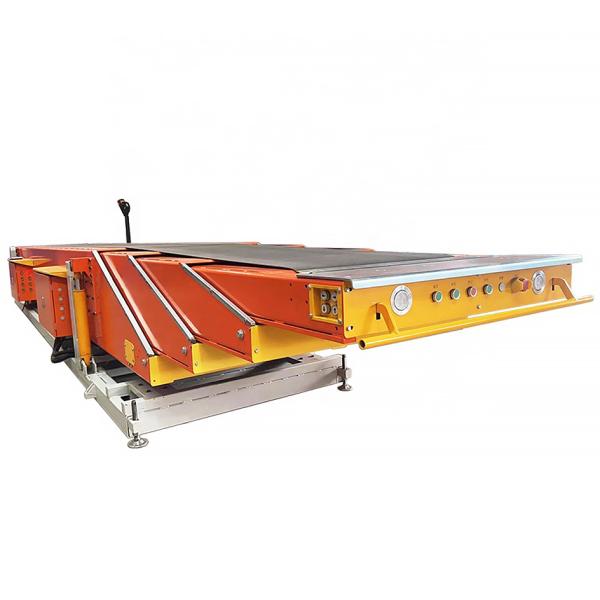 Transportador de banda telescópico móvil 600mm-800mm de ancho 220V-440V Personalizado