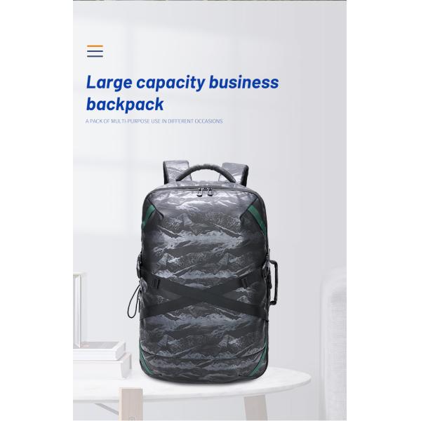 OEM ODM Anti Theft Laptop Backpack 1.3KG Travel Fashion Backpack Motion Detection