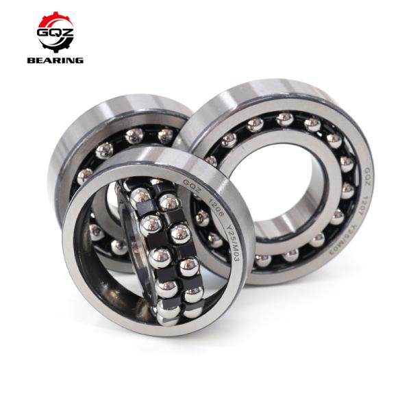 1209 1209k double Row Self-Aligning Ball Bearing with Steel Cage C3 Clearance Metric for Machinery Industries 45x85x19mm