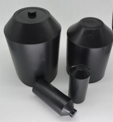 Polyolefin Heat Shrink End Caps For Wire Water Absorption 0.2% Heat Shrink Cable End Caps