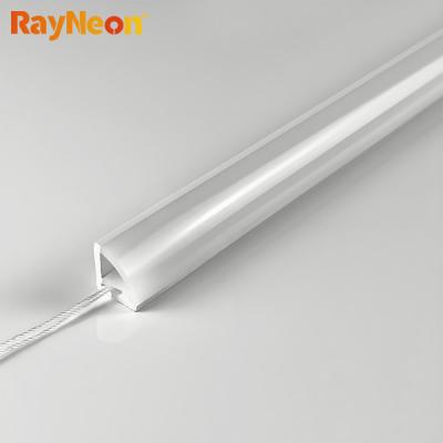 Fan Shaped Neon Light Silicone Tube 16 * 16mm Positive Light IP67 Waterproof Customized