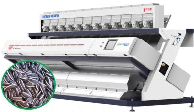 Classificador da cor da semente de girassol detecção de falha automática de 2.4-6.0 t/h