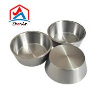 Superficies pulidas de tungsteno fundido en crisol puro