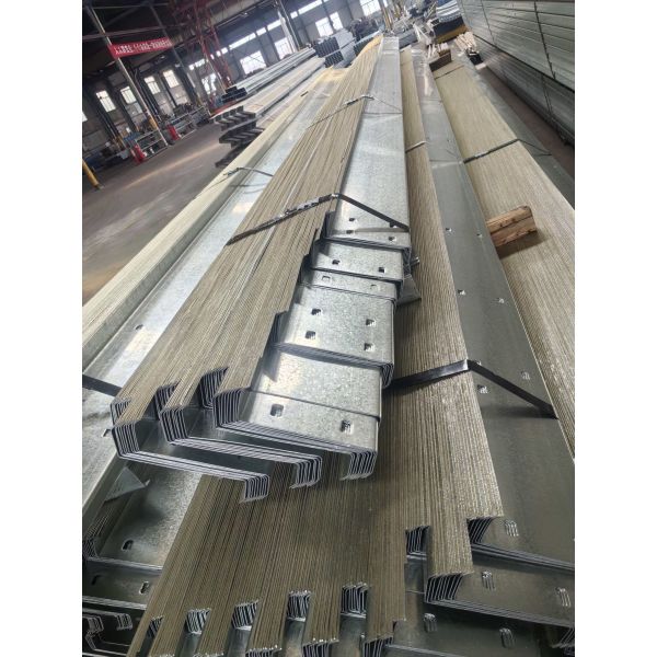 High Load Capacity Corrugated Metal Decking with Galvanized Steel and Custom Lengths Up To 6000mm
