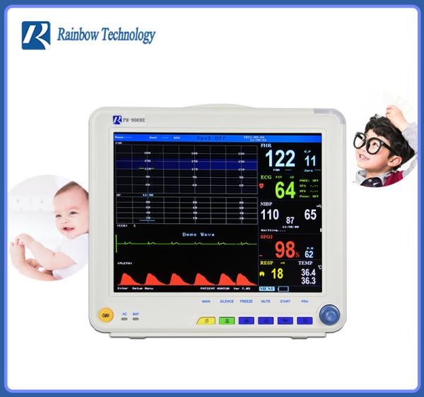 Lightweight 9 Parameter Maternal Fetal Monitor Built In Battery For ICU CCU