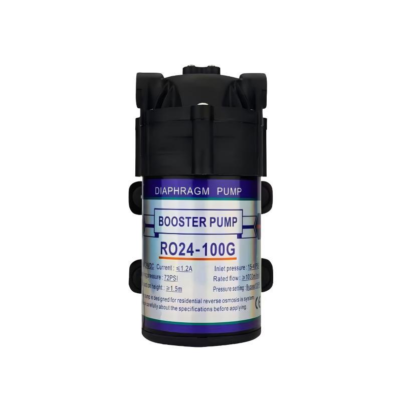 75GPD Standard RO Diaphragm Booster Pump (24V DC)