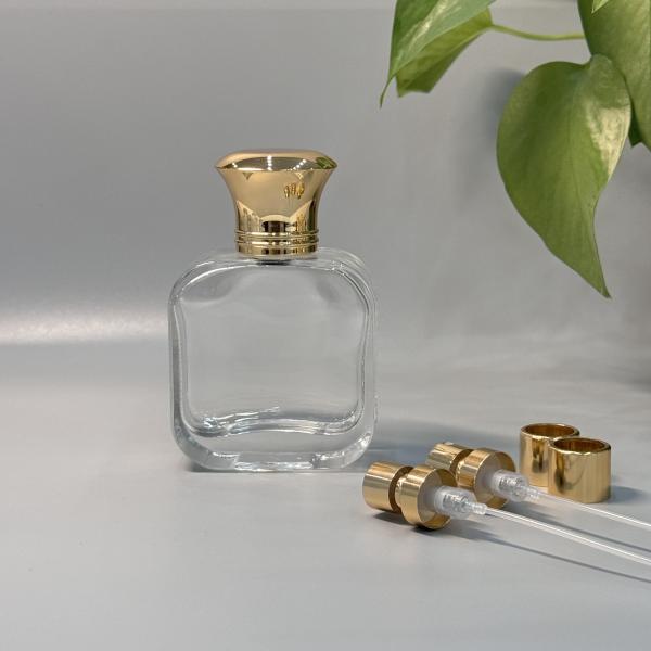 Environmental Material Customzied Zinc Alloy Metal Perfume Cap for Personalized Fragrance Bottles