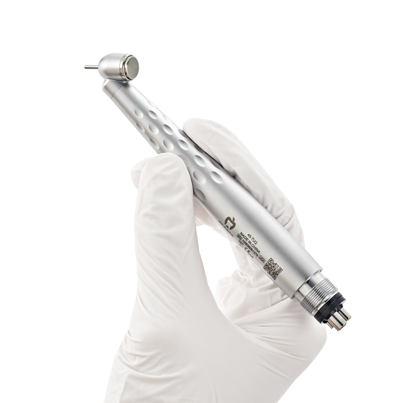 Dental High Speed turbine handpiece45-TUQ Specialized Tooth Extraction Handpiece | 45-Degree Back Exhaust Dental Turbine