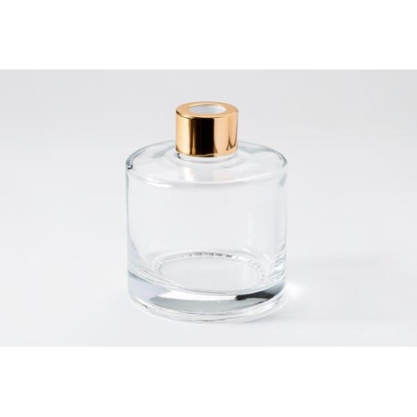 Refillable Glass Diffuser Jar 200ML Machine Made Empty Glass Diffuser Bottles