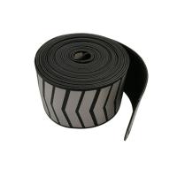 Comme la rayure réfléchissante de sangle de  la sécurité vêtx 1 1 4 Grey Nylon Webbing Material vert