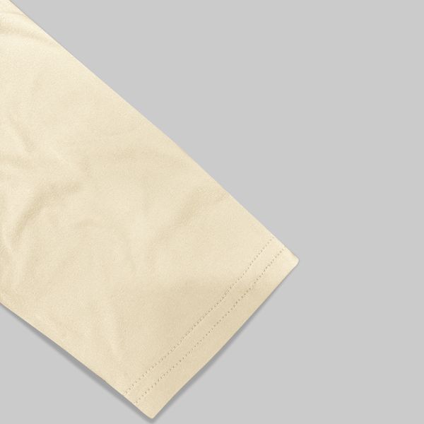 Reversible Mock Neck Oversized Long Sleeve T-Shirt with 3D Printing Custom Logo