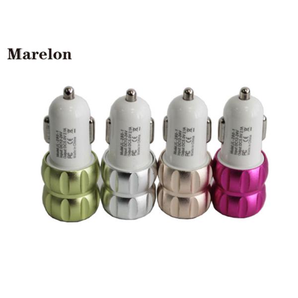 IPhone IPad IPod Charger Adapter , Universal Micro Car Charger Unique Design