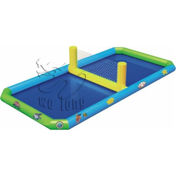 big new commercial inflatable water toys, inflatable water volleyball court
