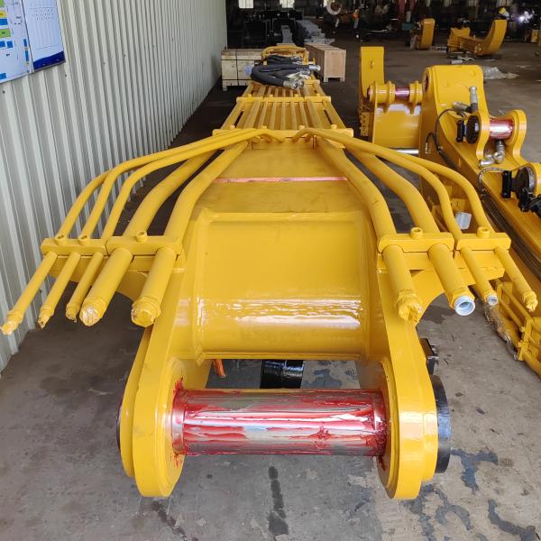 Excavator Pile Driver Boom Arm OEM for Foundation & Solar Piling