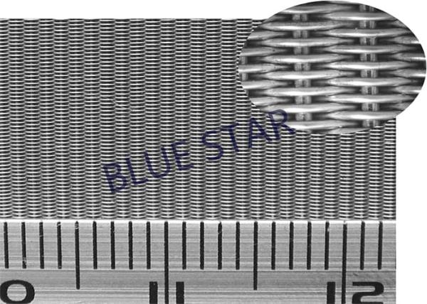 Ducth Weave Stainless Steel Wire Mesh Roll , Fine Metal Mesh Screen For Filter