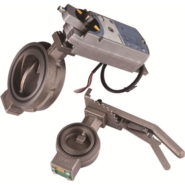 DN60 Refrigeration Butterfly Valve IP67 Suitable For Temperature Environments