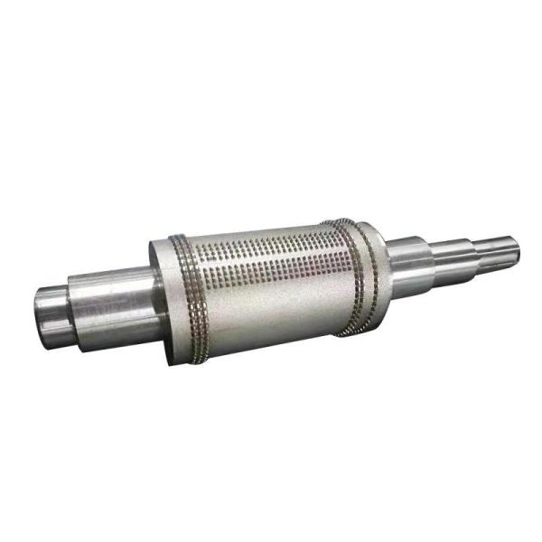 Dynamic Balance G2.5 Certified 42CrMo4 Forged Alloy Steel Embossing Roller for High-Speed 3000 RPM Applications