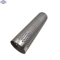 Johnson Wedge Wire Continuous Slot Filter Tube SS304 tela de fio de cunha Johnson filtro filtro tambor