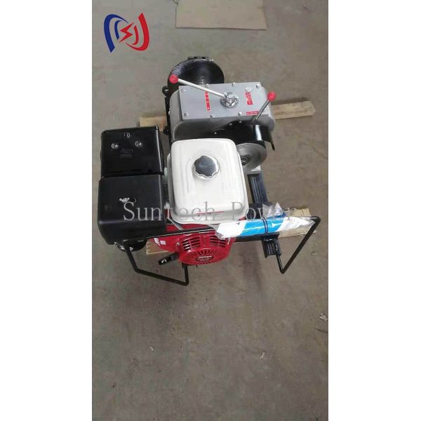 Cable Winch Machine with 0.6-5T Tractive Force 4-24M/min Speed and 2.94-6.63KW Power for Transmission Line Pulling