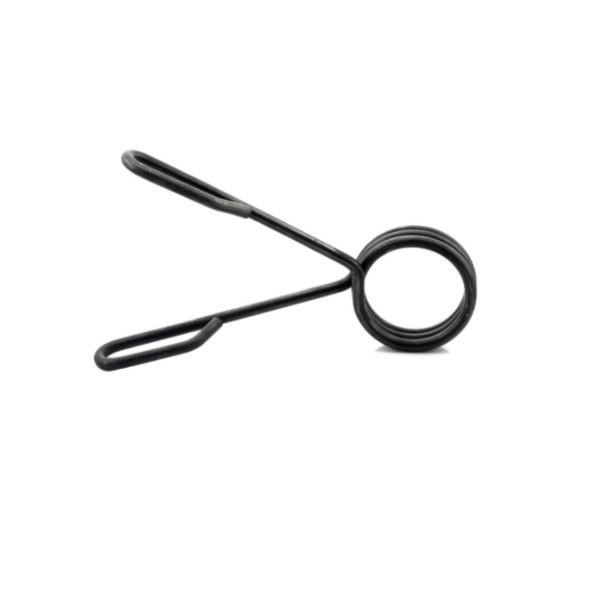A única espiral dobro de aço inoxidável da mola de torsão zinca o torque alto chapeado