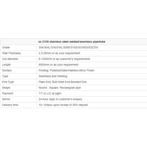 ASTM Seamless Stainless Steel 304 Pipe Round Punching Corrosion Resistance