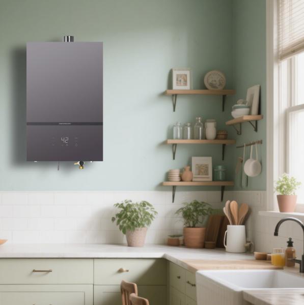 Wall Hung Natural Gas Whole House Tankless Water Heater Lp Gas Instant Hot Water Heater