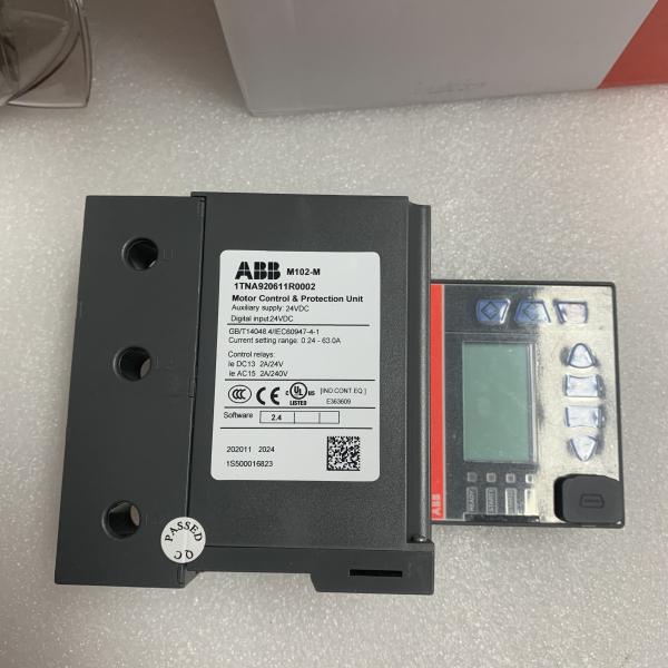 Управление мотора ABB 1TNA920611R2002 24VDC & блок защиты НОВЫЙ