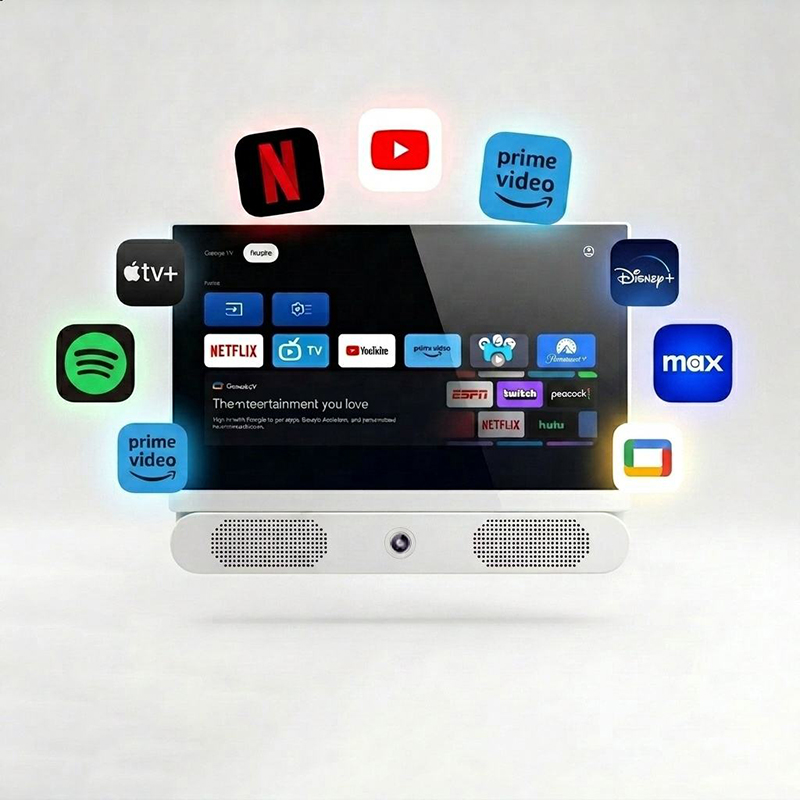Portable TV with 8000mAh Battery, 1080P LED ATSC Tuner HDMI USB AV